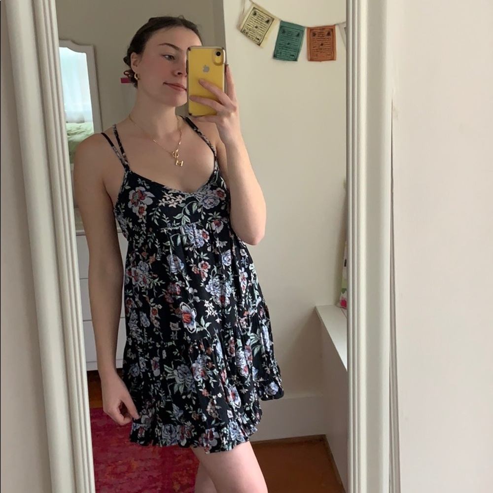 American Eagle Floral Sun Dress - Picture 1 of 6